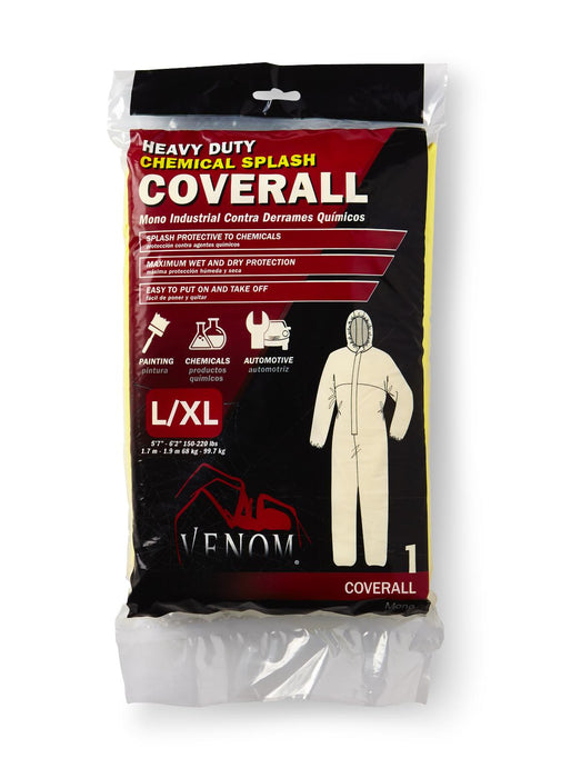 Medline Venom Chemical Splash Coveralls - Chemical Splash Coveralls, Size 2XL - VENCV400XXLN