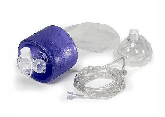 Smiths Medical 1st Response Adult Manual Resuscitators - Resuscitator, Reservoir Bag, Adult Oxygen Mask, Manometer - 8500BM