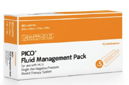 Smith & Nephew PICO 7 Single-Use Multisite Wound Dressing - PICO 7 Multisite Wound Dressing, No Pump, Size S - 66022020