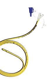 Halyard Health Corflo-Controller 7 NG Feeding Tubes - Enteral Feeding Tube with Stylet, 8 Fr, 43" - 20-0438