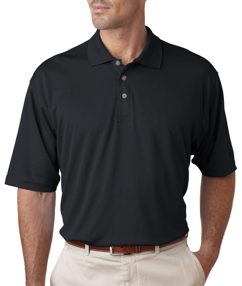 Ultraclub UltraClub Men's Cool & Dry Sport Polo - Short-Sleeve Cool and Dry Sport Polo Shirt, Men's, Stone, Size 4XL - 58415049