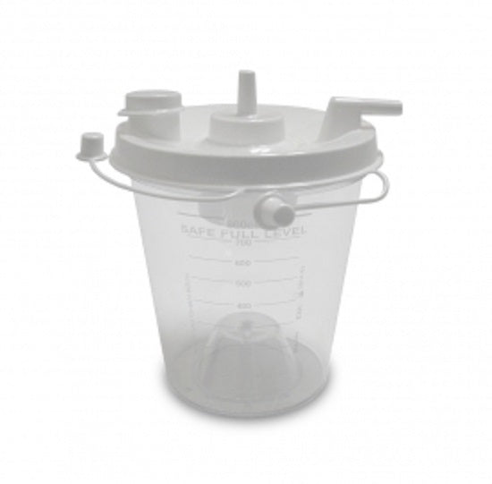 Mada Medical Suction Canister - Replacement Suction Canister with Lid for HCS9 - 178B