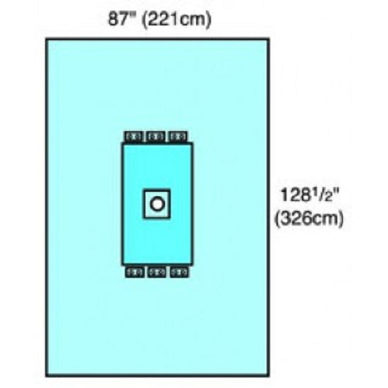 Cardinal Health Extremity Drapes - Optima, ISO-BAC Extremity Drape Pack - 29189