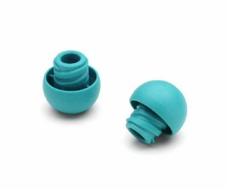 Baxter Self-Righting Luer LockTip Caps - Self-Righting Luer Lock Tip Cap, Green - H93869001