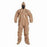 DuPont Tychem 5000 Coveralls with Attached Gloves - Tychem 5000 Coverall with Hood and Socks / Boots, Tan, Size 6XL, Bulk Packed - C3122TTN6X000600