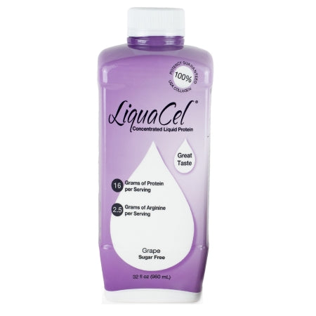 Gl LiquaCel Liquid Protein Supplement - Liquid Protein, LiquaCel, Grape, 64 oz. Pump - GH94P