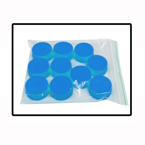 Benchmark Scient Media Storage Bottle - REPLACEMENT CAP, STANDARD BLUE - B3000-CAP2