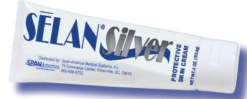 Span-America Medical Selan Barrier Creams - Selan Silver Barrier Cream, Tube - SSPC04012