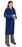 Uline Uline Disposable Polypropylene Lab Coats - Economy Lab Coat with No Pockets, Navy, Size XL - S-15374NB-XL