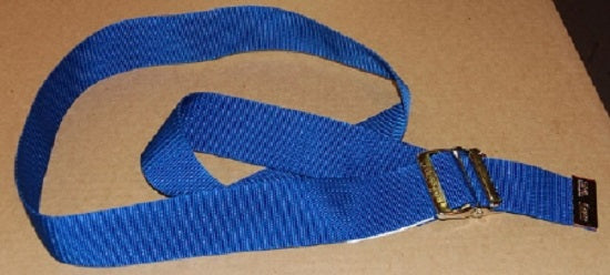 Skil-Care Easy-Clean Econo Gait Belts - BELT, ECONO, GAIT, DELRIN, BUCKLE, BLUE, 60"L - 252000