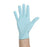 Halyard Health Blue Nitrile Textured Exam Gloves, PF, NS - Nonsterile Powder-Free Nitrile Exam Gloves, Blue, Smooth, Size L - N440