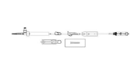 ICU Medical ChemoLock Closed System Transfer Device - CHEMOLOCK, 30", APPX 6.1ML, 0.2 MICRON - CL3028