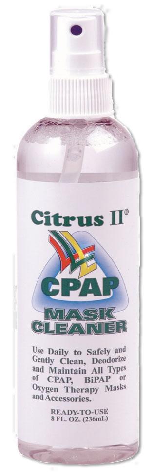 Sunset Healthcare Solutions Citrus II CPAP Cleaners - CPAP Cleanser, Citrus II, 1.5 oz., 24/Case - CAP1001