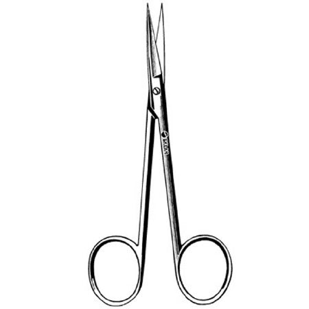 Sklar Sklarlite Iris Scissors - SCISSORS, IRIS, STRAIGHT, 4.5", SKLARLIT - 23-1149