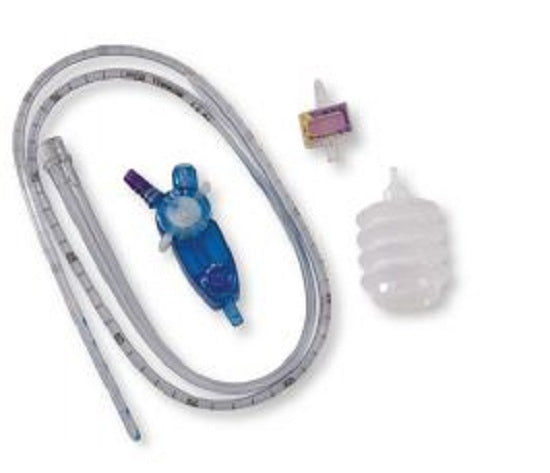 Cardinal Health Kangaroo CO2 Detectors - Kangaroo CO2 Detector with Bellows Nasogastric Feeding Tube and Stylet, 12 Fr - 711253CN