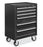 Uline Tool Cabinets - CHEST, 6DRAWER, TOOL, 27", BLACK - H-7209BL