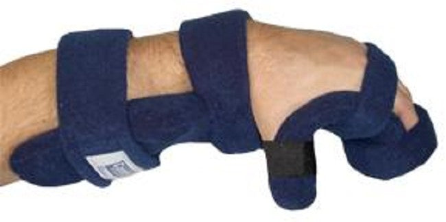 Comfy Splints Comfy Splint Cuddler Hand-Thumb Orthosis - SPLINT, OPPSTN HAND / THUM, ADLT-R, NAVY, TRRY - CCOPH-101-RIGHT