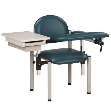 Clinton SC Series Padded Blood Draw Chairs - Blood Draw Chair with Plastic Arm, Padded - 6059-U-665