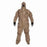 DuPont Tychem 5000 Coveralls with Attached Gloves - Tychem 5000 Coverall with Hood and Socks with Boot Flaps, Tan, Size M, Bulk Packed - C3185TTNMD000600