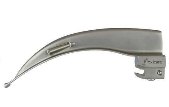 Flexicare American Macintosh Blades - American Macintosh Reusable Fiber Optic Laryngoscope Blade, Size 2 - 040-892U