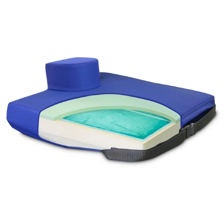 NYOrtho APEX CORE Wedge Pommel Gel-Foam Cushions - APEX CORE Wedge Pommel Gel-Foam Cushion, 22" x 18" x 2"-4" - 9599-GWP-221842