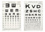 Tech-Med Services Illuminated Snellen Eye Test Charts - Snellen Illuminated Eye Chart, 9" x 14", 20' Test Distance - 3061