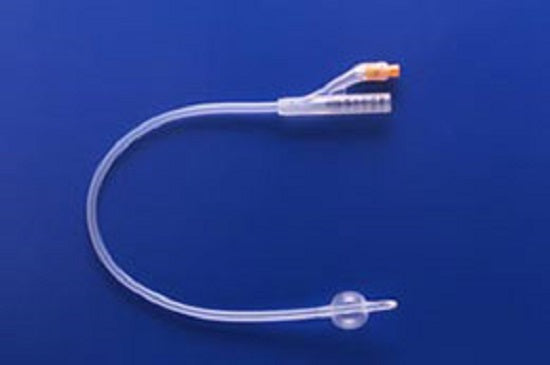 Teleflex Medical 100% Silicone Foley 2-Way Catheters - 100% Silicone Foley 2-Way Catheters, 18 Fr, 5 cc - 170605180