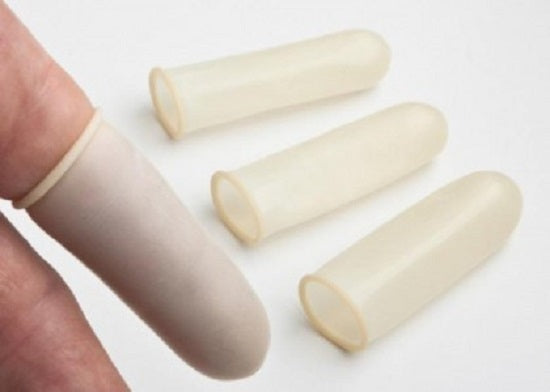 Tech-Med Finger Cots - COT, FINGER, LATEX, NON, POWDERED, SMALL - 4423S