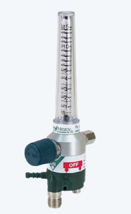 Precision Medical Flowmeter / Oxygen Concentrators - Oxygen Flowmeter with Ameda Power Connection - 3MFA1005PTO