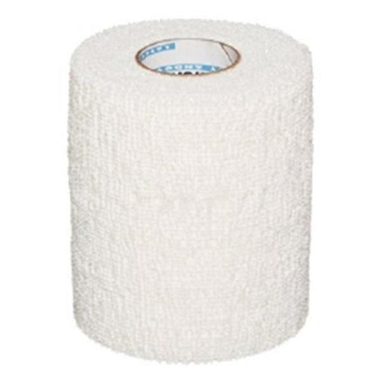 Private Labeled For Customer Powerflex Cohesive Medicinal Tape - POWERFLEX, WHITE, 1.5"X6YD, 32RL - 3715WH-032