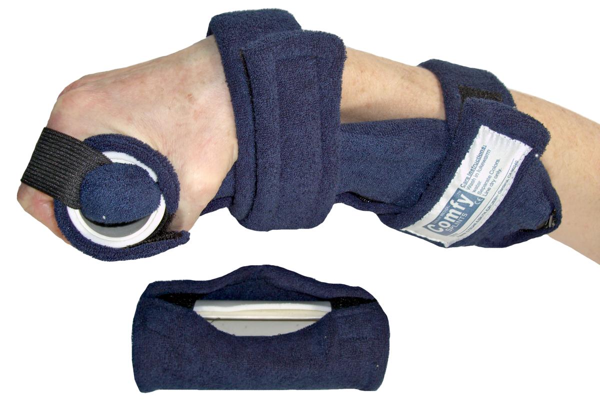 Comfy Splints Comfy Splint Spring Loaded Goniometer Finger Extender - SPLINT, SPRNGMTR, FNGR / HND, PED M, TURQ, TRRY - PSGF-101-M