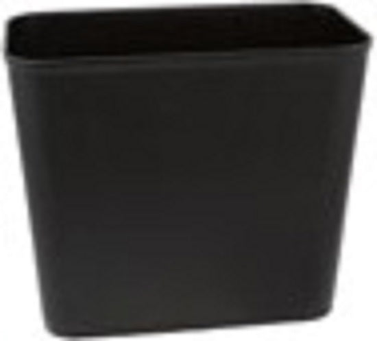 Mar-Bal Inc Plastic Fire-Resistant Waste Baskets - Fire Resistant Waste Basket, 8 qt., Black - MB8 BLACK