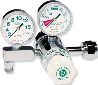 Western Western Dual Stage Oxygen Regulators - Dual Stage Oxygen Regulator - M2540PG