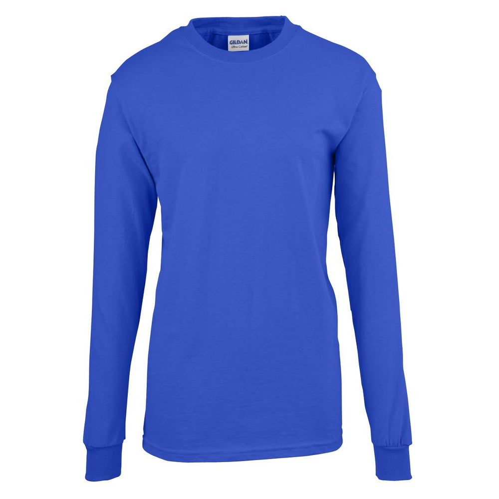 Gildan Activewear Long Sleeve T-Shirts - Unisex Long-Sleeve T-Shirt, 100% Cotton, Forest Green, Size M - 926FORM