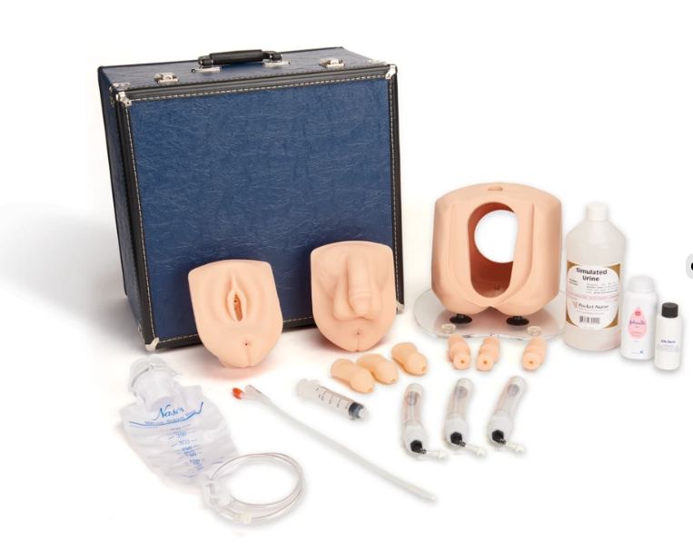 Nasco Male and Female Catheterization Trainer Set - TRAINER, CATHETER, MALE / FEMALE - LF00843U