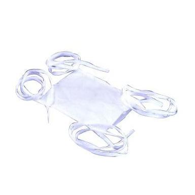 Philips White Disposable Telemetry Pouches with Snaps - Telemetry Pouch with Window, 2 Straps - 989803140371