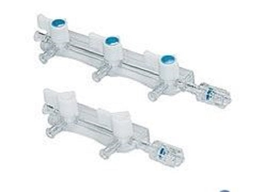 Smiths Medical Interventional Imaging Manifolds - Mx Manifold 4-Gang 3-Way, 14 cm - MX4314FM