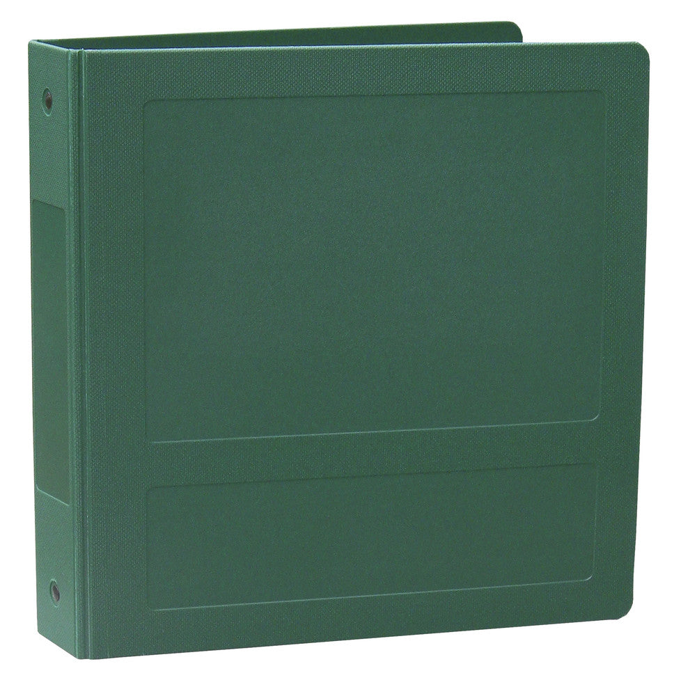 Briggs Healthcare Jumbo Ring Binders - Jumbo 3-Ring Side-Opening Ring Binder, 2.5", Forest Green - 5335R3N