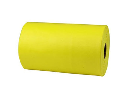 Fabrication Enterprises Inc Sup-R Band Exercise Bands - SUP-R BND, 25YD, YLW, LTX FREE, LVL2 - 10-6341