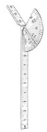 Integra Miltex Polk Finger Goniometer - POLK FINGER GONIOMETER 6 - 27-144