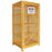 Grainger Grainger Horizontal Storage Cylinder Cab - Horizontal Storage Cabinet, 65" x 31" x 30", Unassembled, Yellow - 5CHL1