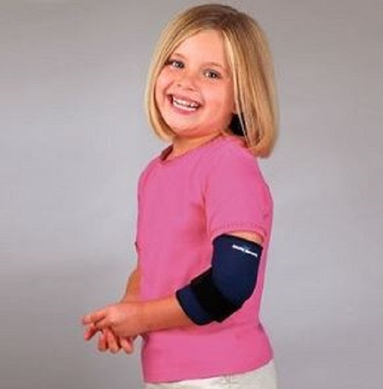 FLA Orthopedics Pediatric Neoprene Elbow Sleeve - Neoprene Elbow Sleeve, Pediatric, Age 5-7, Size L - 56474801