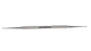 Alimed Stainless Steel Curettes - Double-Ended Curette, 1 mm - 63185