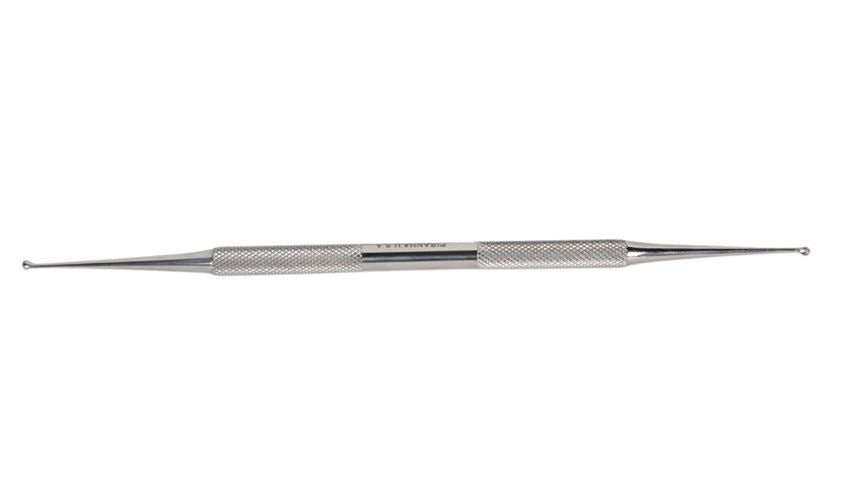 Alimed Stainless Steel Curettes - Double-Ended Curette, 1 mm - 63185