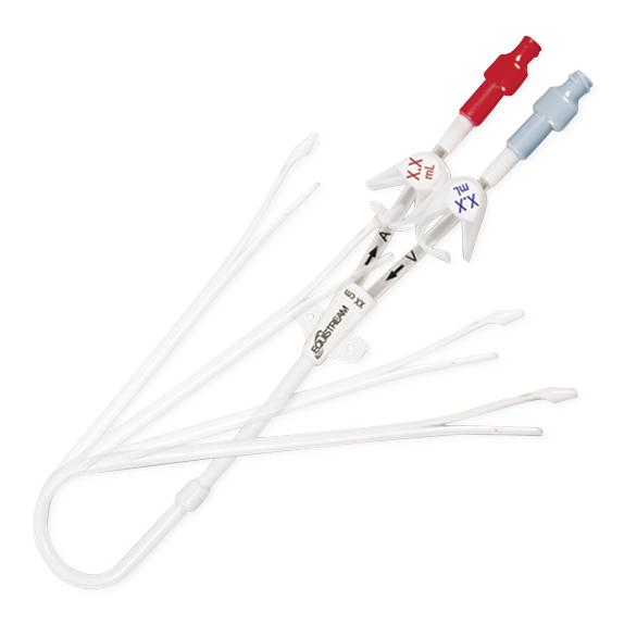 CR Bard Equistream XK Catheters - Equistream XK Standard Catheter Kit, 16 Fr, 19 cm, Straight, Polyurethane Catheter, with AirGuard Valved Introducer - 5913190