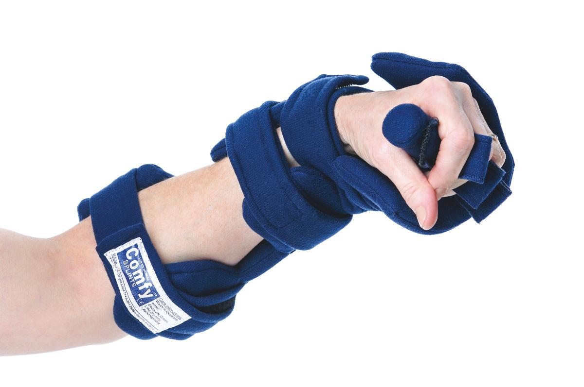 Comfy Splints Comfy Splint Adjustable Cone Hand Orthosis - SPLINT, ADJ CONEHAND, PED SM, HLINR, NAVY - PACH-101-S