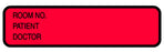 Briggs Corporation Chart ID Labels - LABELS, CHART, ID, ROLL, PATIENT RED - L-3502