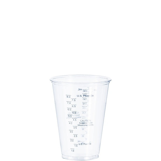 Dart Plastic Graduated Medicine Cups - CUPS, MEDICAL, AND, DENTAL, PLST, G - TP10DGM