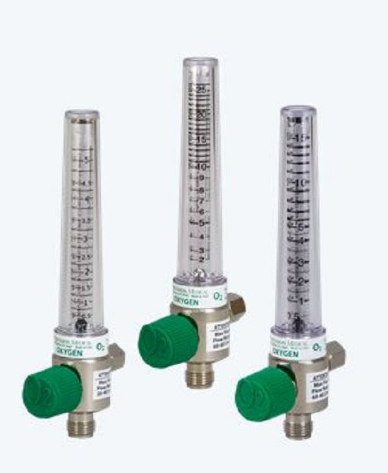 Precision Medical Oxygen Flow Meter - Ohmeda Oxygen Flowmeter, 4MFA Series, 1LPM - 4MFA1005