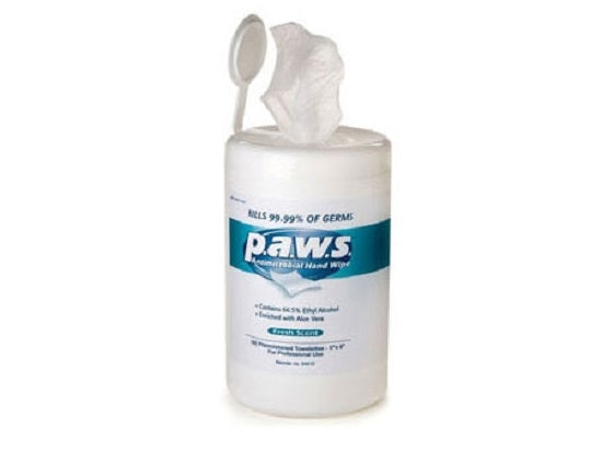 Safetec of America Antiseptic Wipes - MBO-WIPE HAND ANTIMIC PAWS 34410 - 34410